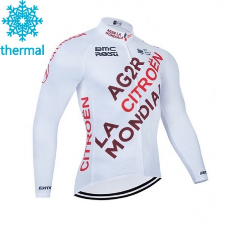Wielershirt 2021 AG2R Citroen Team N001 Winter Thermal Fleece
